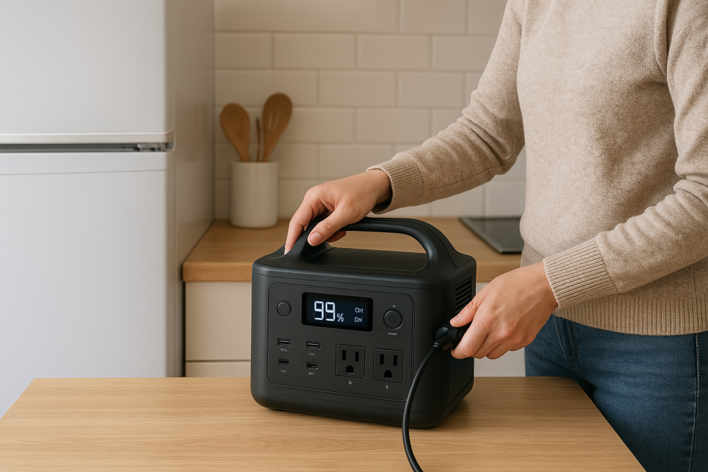 How a solar generator run a refrigerator effectively