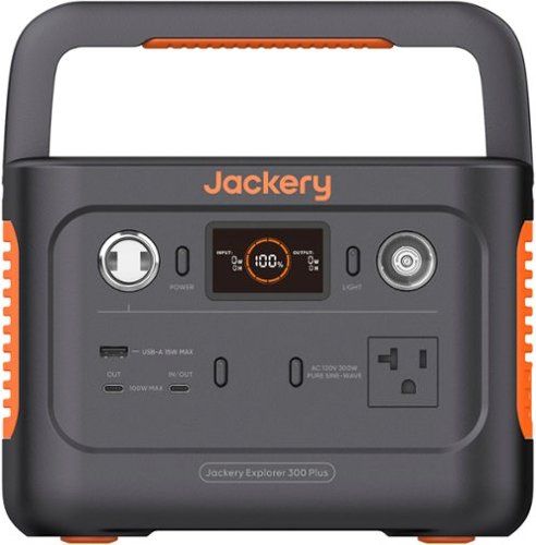 Jackery Explorer 300 Plus lightweight portable power station best for backpacking