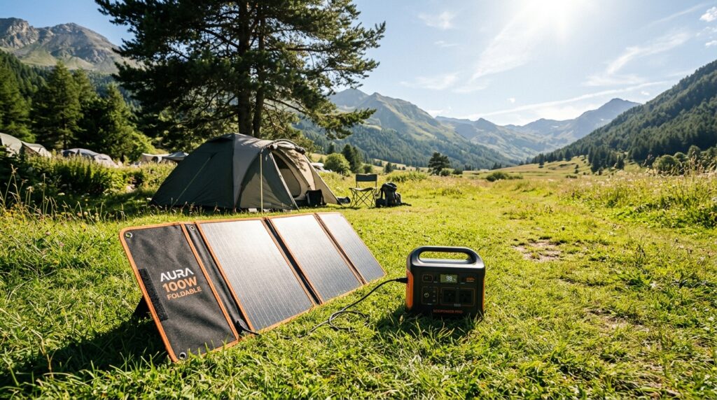 is a 100w solar panel enough