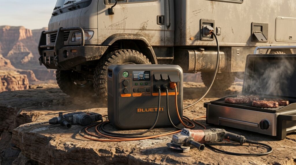 bluetti ac200pl review solar generator