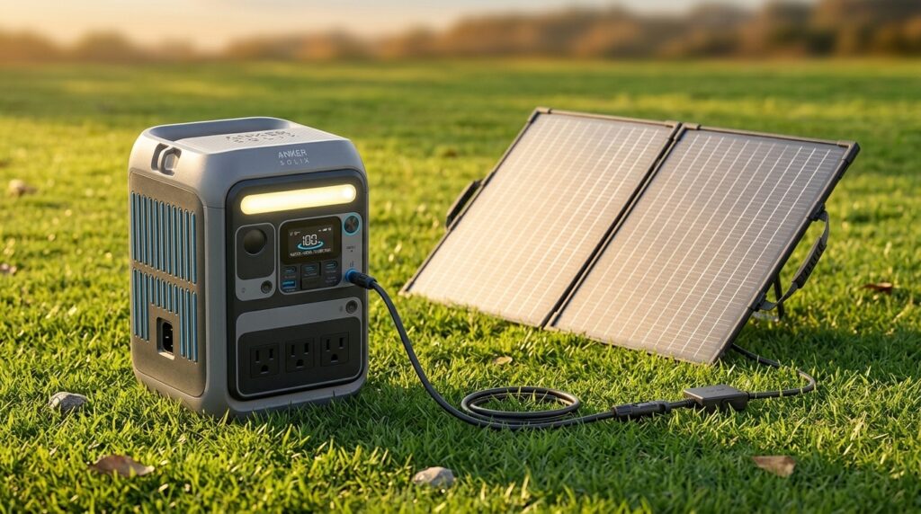 best solar panels for anker solix c300
