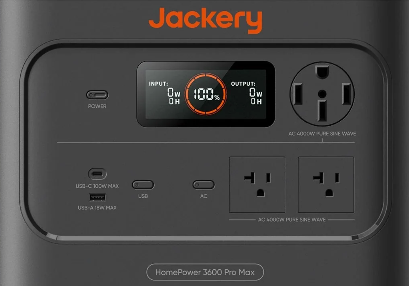 Examining the native 240V split-phase ports in our jackery homepower 3600 pro max review.