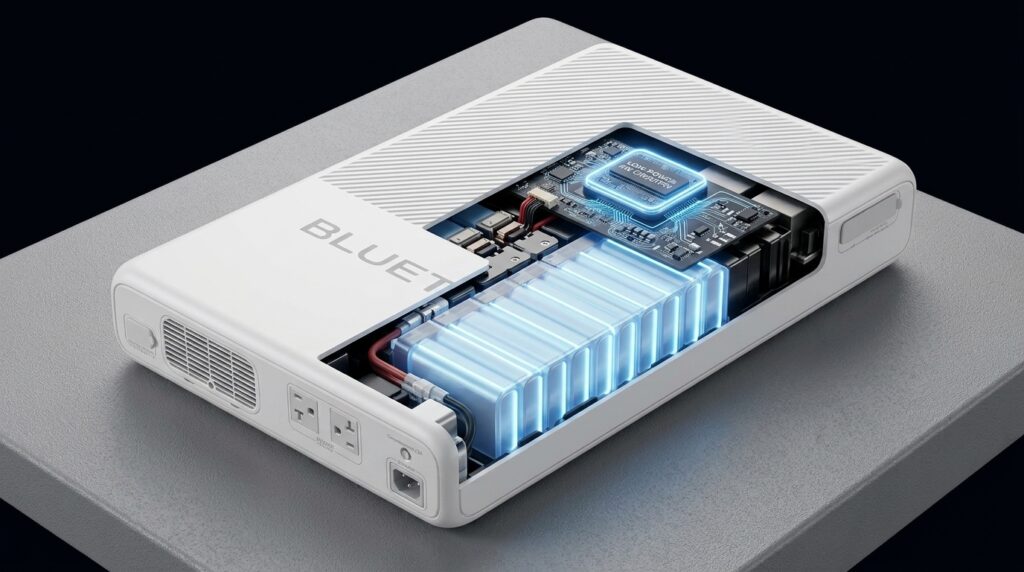 Highlighting the safe LiFePO4 chemistry and 4W idle draw in our bluetti fridgepower review.