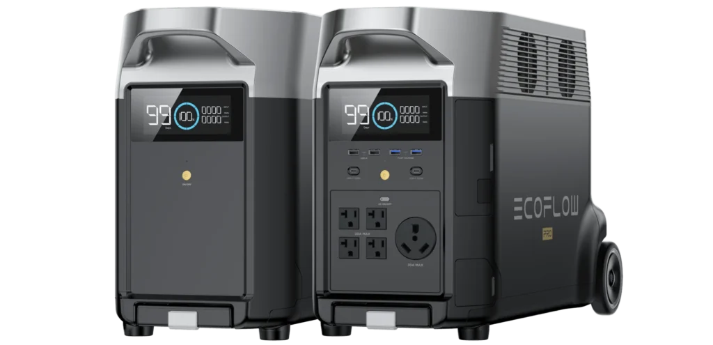 Highlighting the massive 25kWh expandable battery capacity in this ecoflow delta pro review